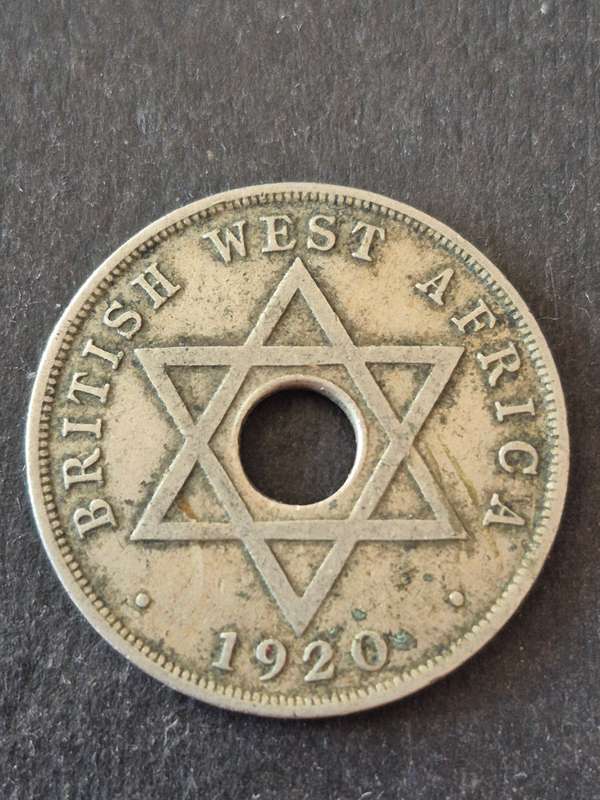 1920 British West Africa One Penny