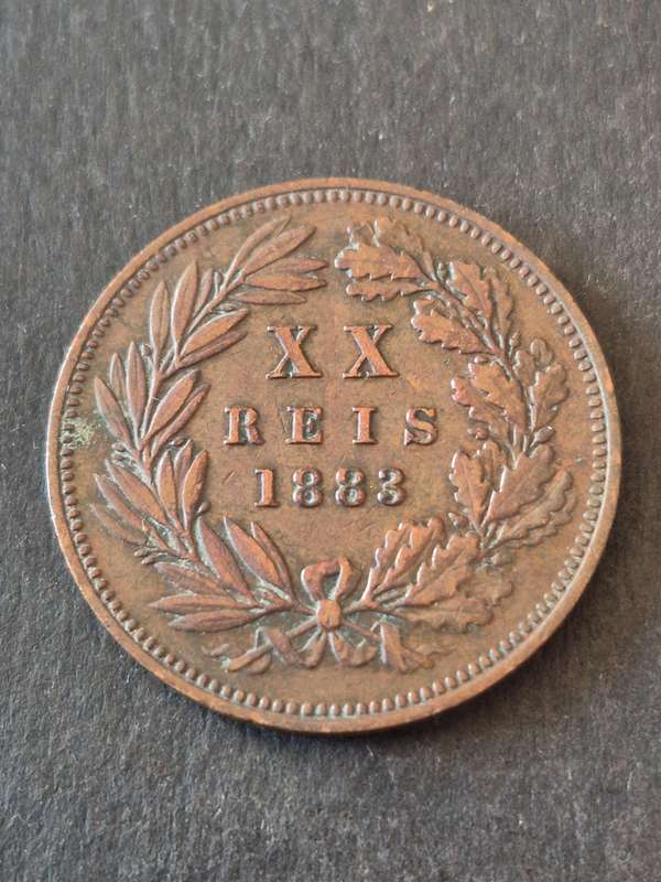Portugal 20 Reis 1883