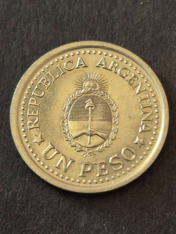Argentina 1 Peso 1960 to Commemorate the 150th Anniversary of the May Revolution (uncirculated)