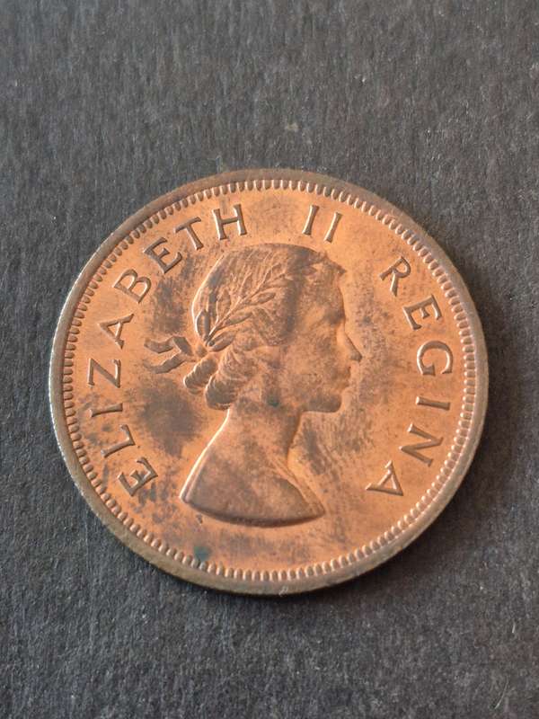 Union One Penny 1959
