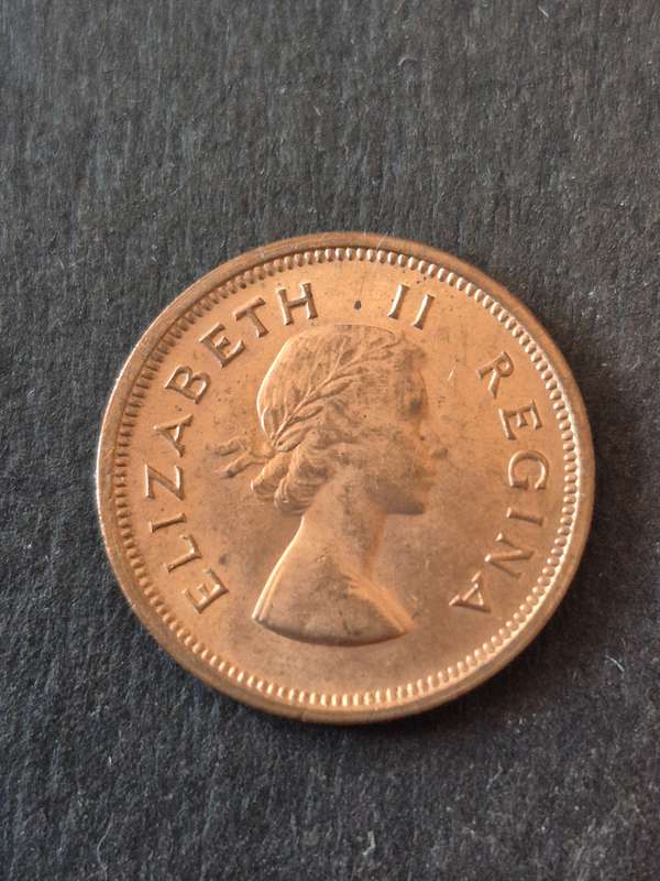 Union Farthing 1958 EF+/UNC