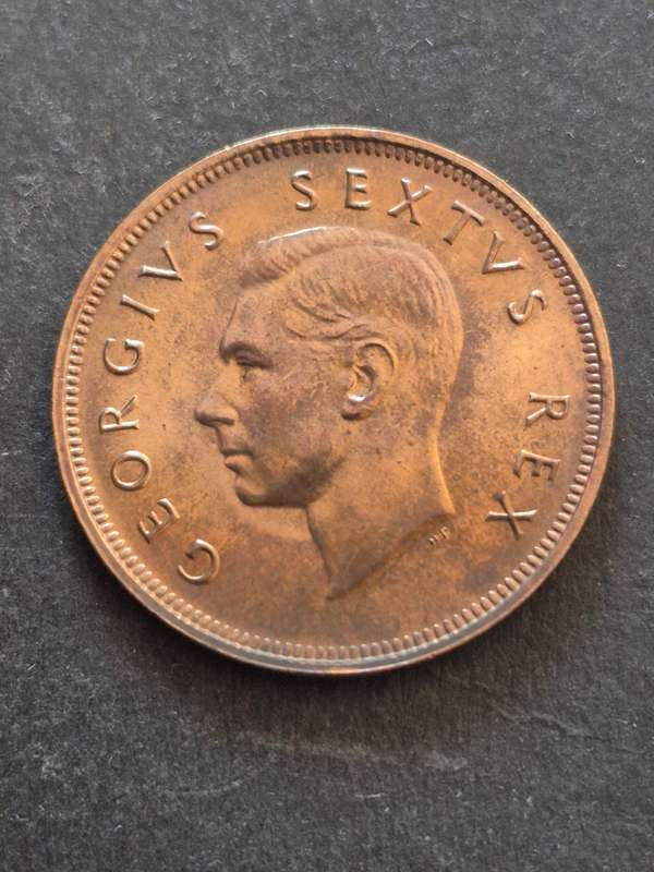 Union One Penny 1952 Proof