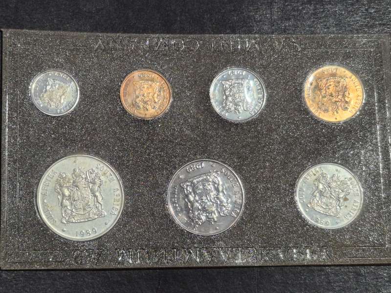 SA Mint Pack 1989 (including scarce 5 Cents)