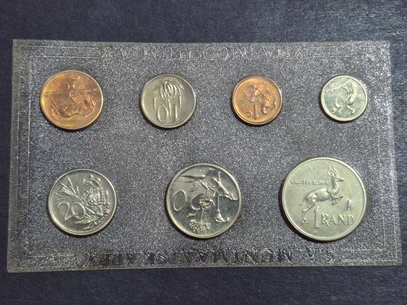 SA Mint Pack 1989 (including scarce 5 Cents)