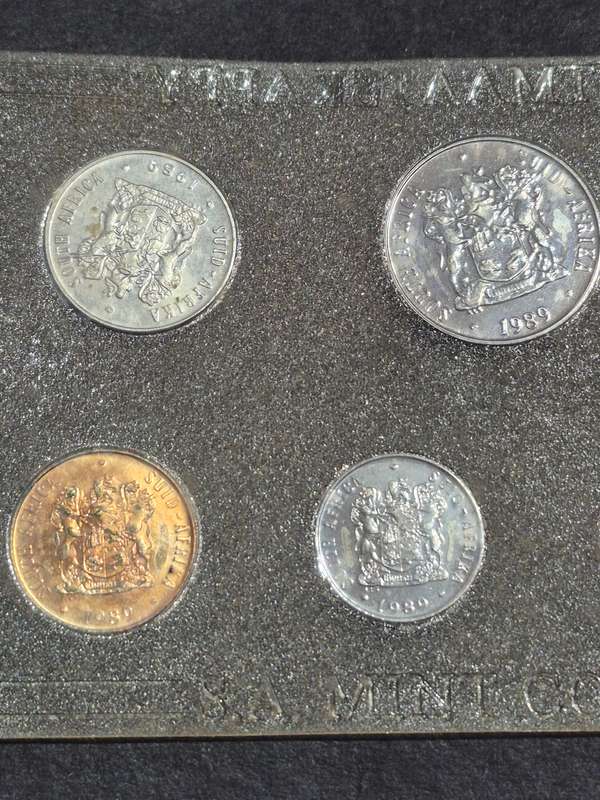 SA Mint Pack 1989 (including scarce 5 Cents)