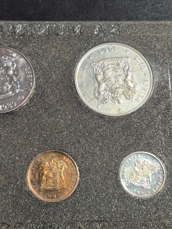 SA Mint Pack 1989 (including scarce 5 Cents)