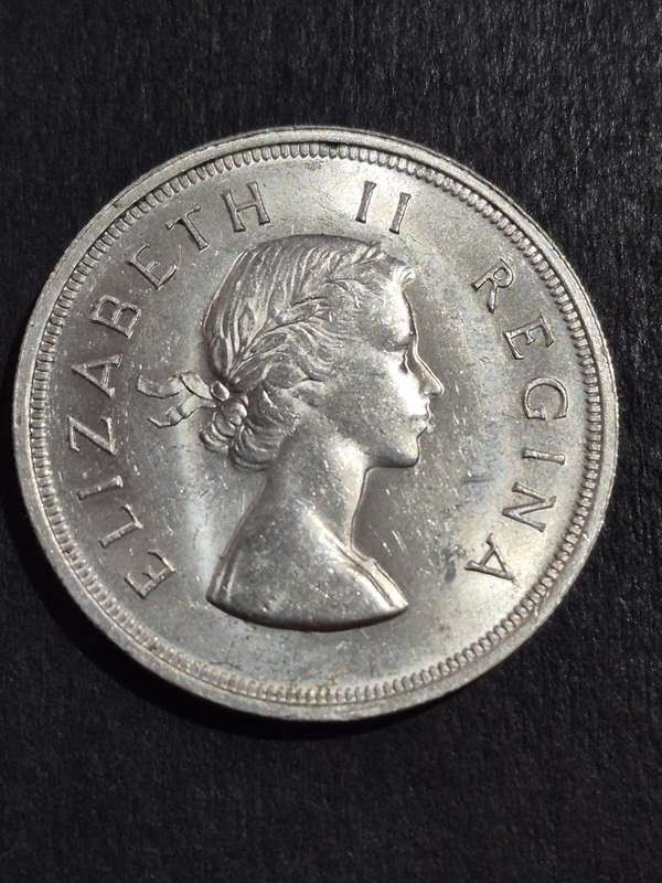 Union 5 Shillings 1956 (nice condition)