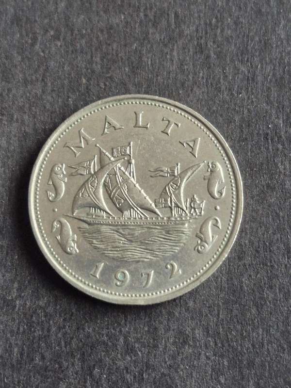 Malta 10 Cents 1972 (nice condition)