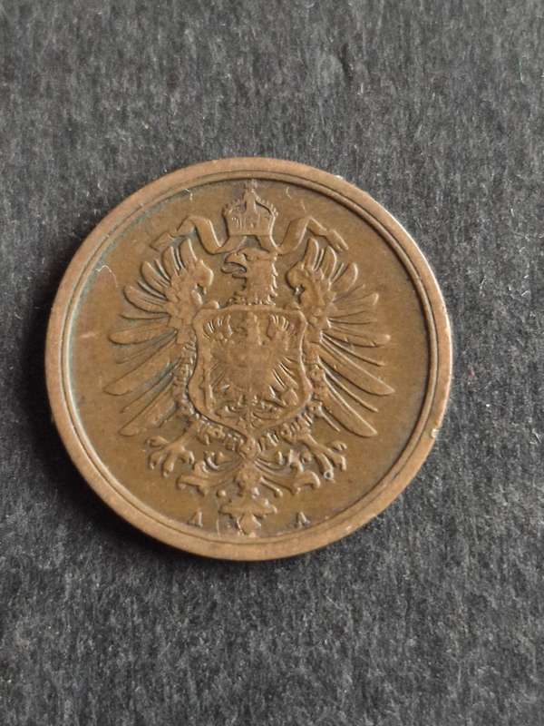 Deutsches Reich 2 Pfennig 1875