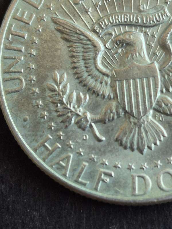 USA Kennedy 1/2 Dollar 1964D