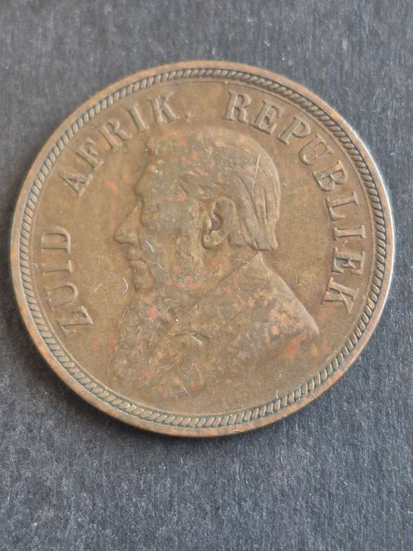 ZAR One Penny 1898