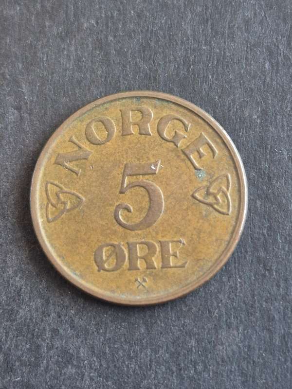 Norway 5 Ore 1957