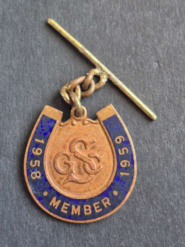 Germiston Sporting Club Enamel Badge 1958-1959 no. 92
