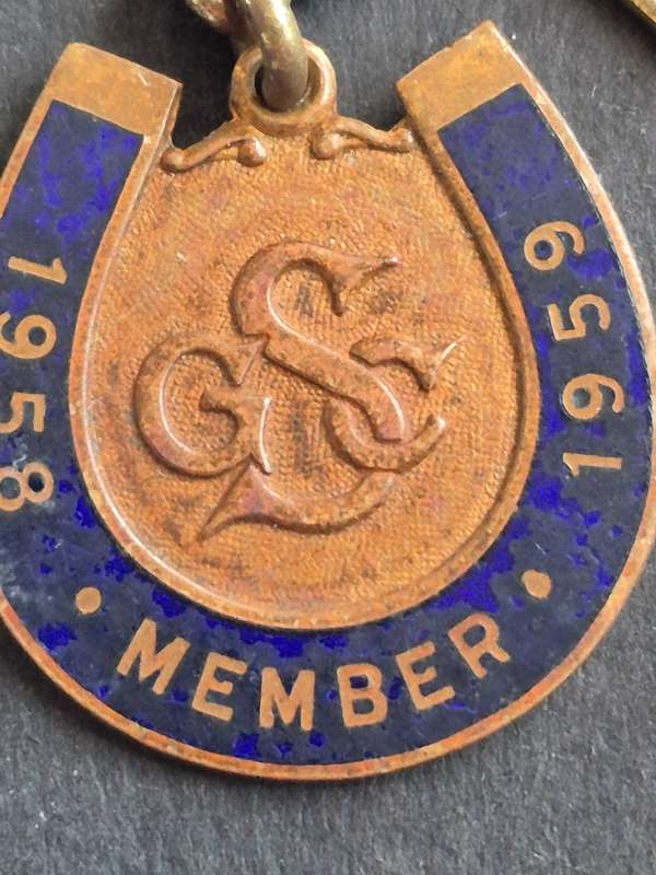 Germiston Sporting Club Enamel Badge 1958-1959 no. 92