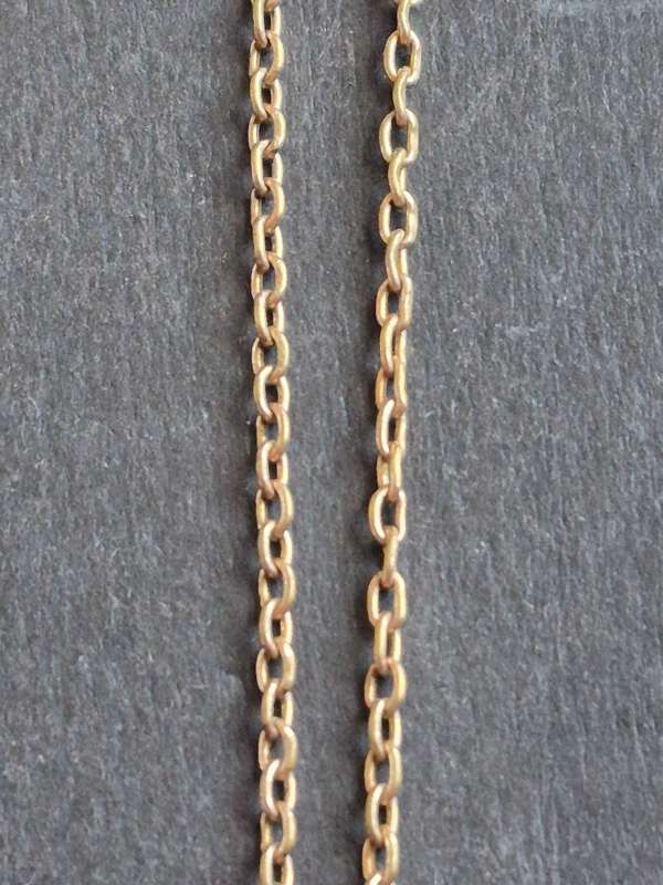Rolled Gold Chain 3.4g- 440mm
