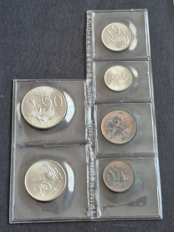 SA Mint Pack 1968 English (missing Silver One Rand)