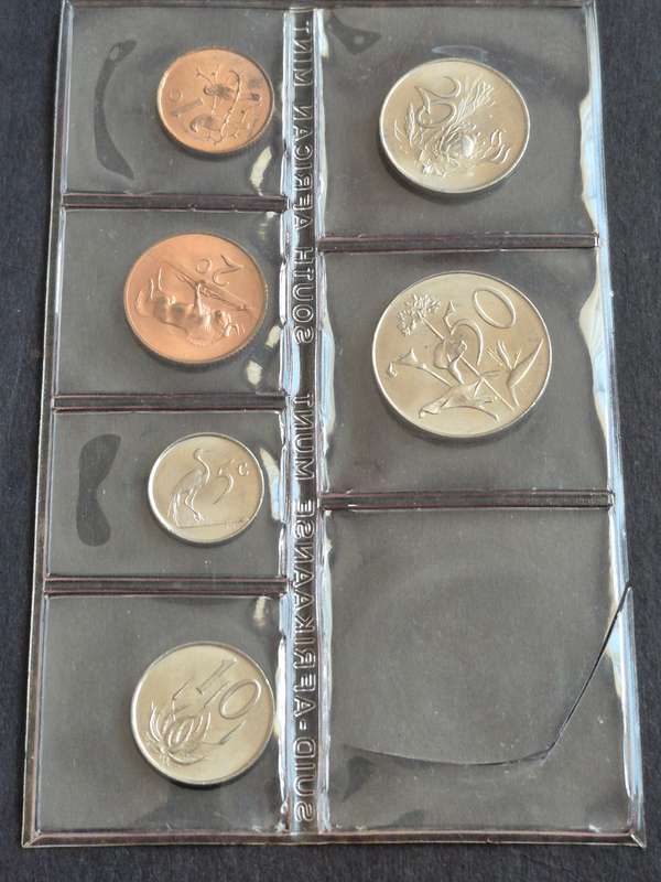 SA Mint Pack 1968 Afrikaans (missing Silver One Rand)