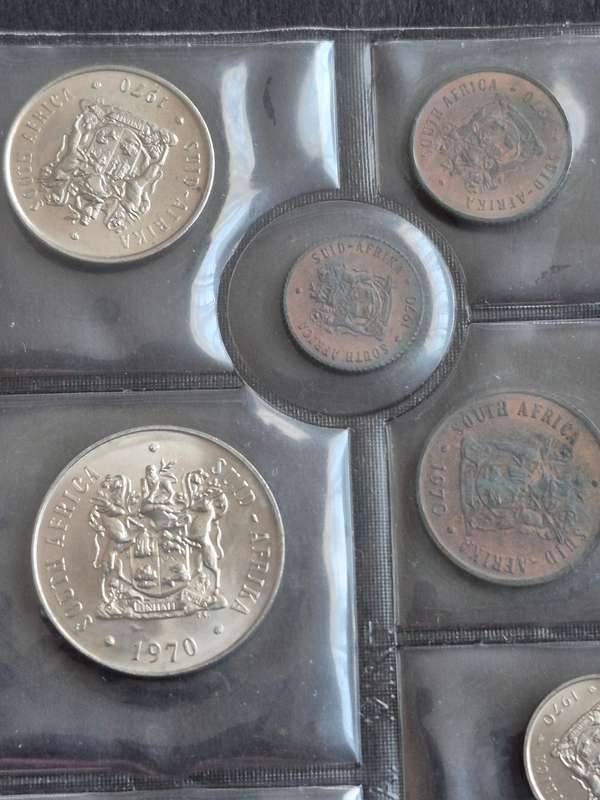 SA Mint Pack 1970 (missing Silver One Rand)
