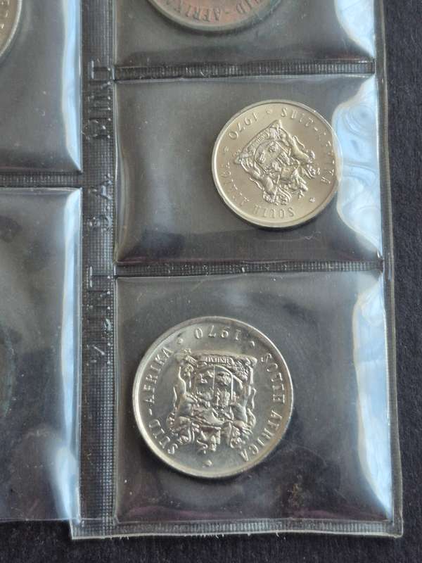 SA Mint Pack 1970 (missing Silver One Rand)