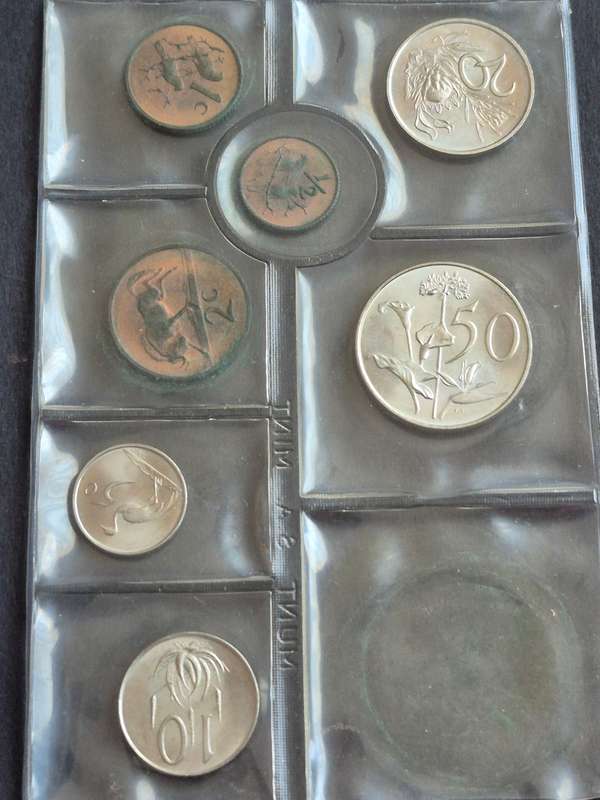 SA Mint Pack 1970 (missing Silver One Rand)