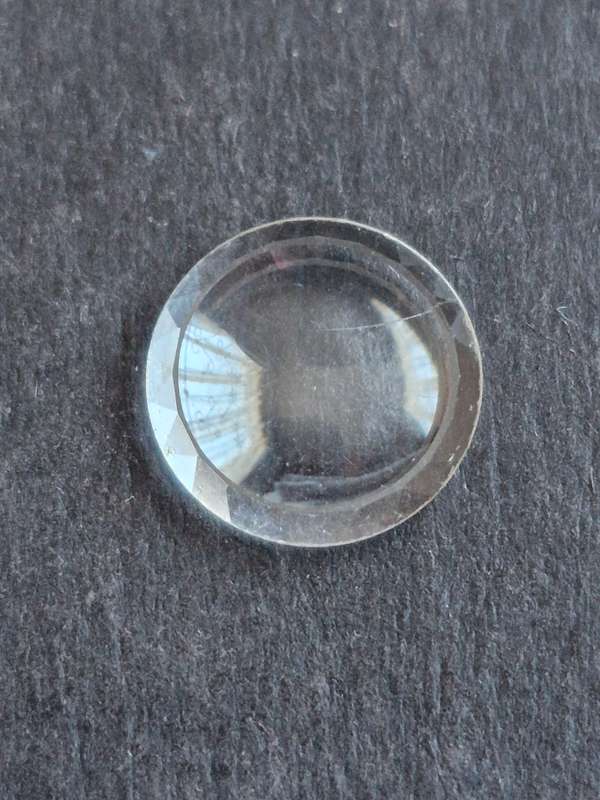 Vintage Ladies Omega Watch Movement 17 Jewels Balance Wheel Moves -with glass