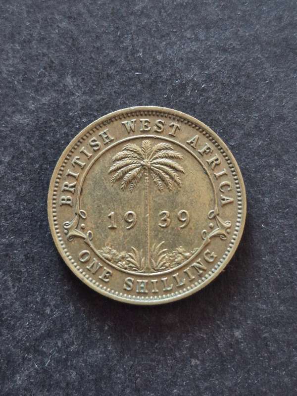 British West Africa One Shilling 1939
