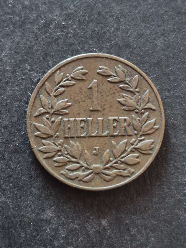 Deutsche Ostafrika One Heller 1908J