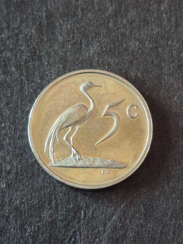 Republic 5 Cents 1989 (scarce date)