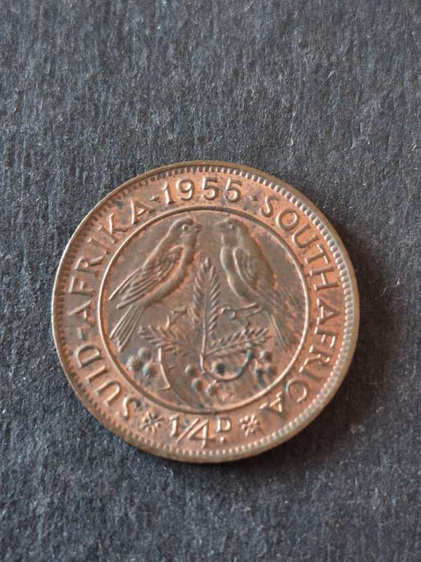 Union Farthing 1955 EF+