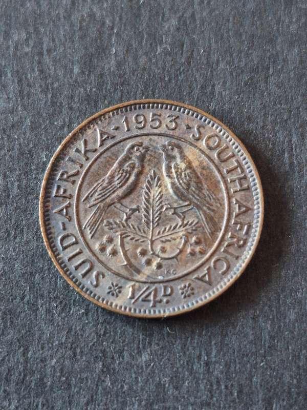 Union Farthing 1953 (nice condition)