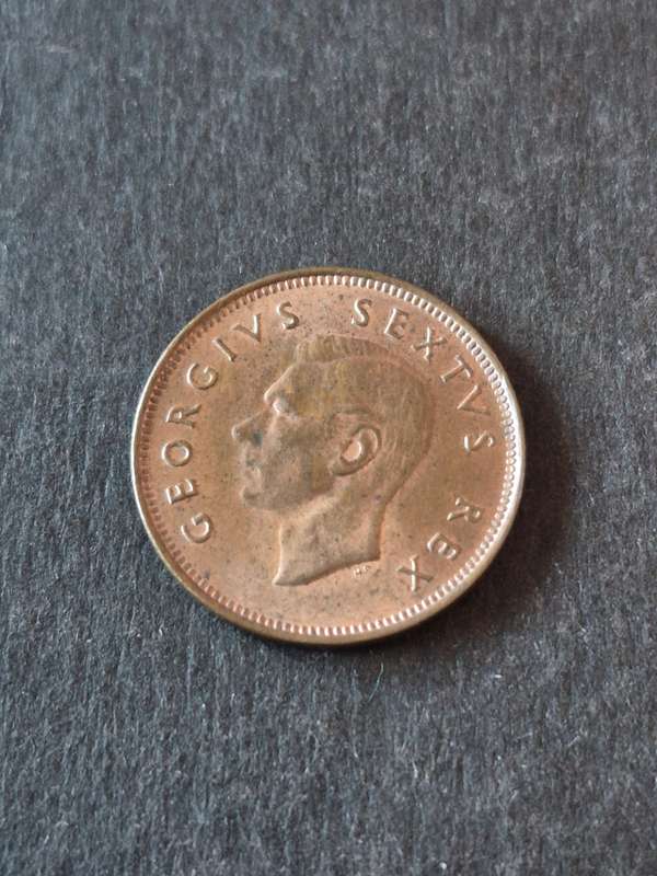 Union Farthing 1950 EF+/UNC
