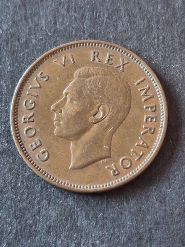 Union 1/2 Penny 1941