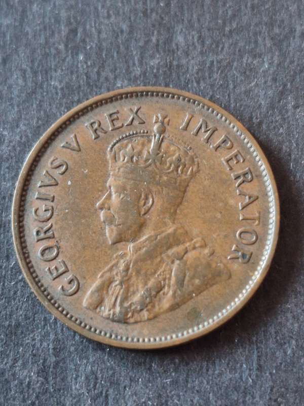 Union 1/2 Penny 1934