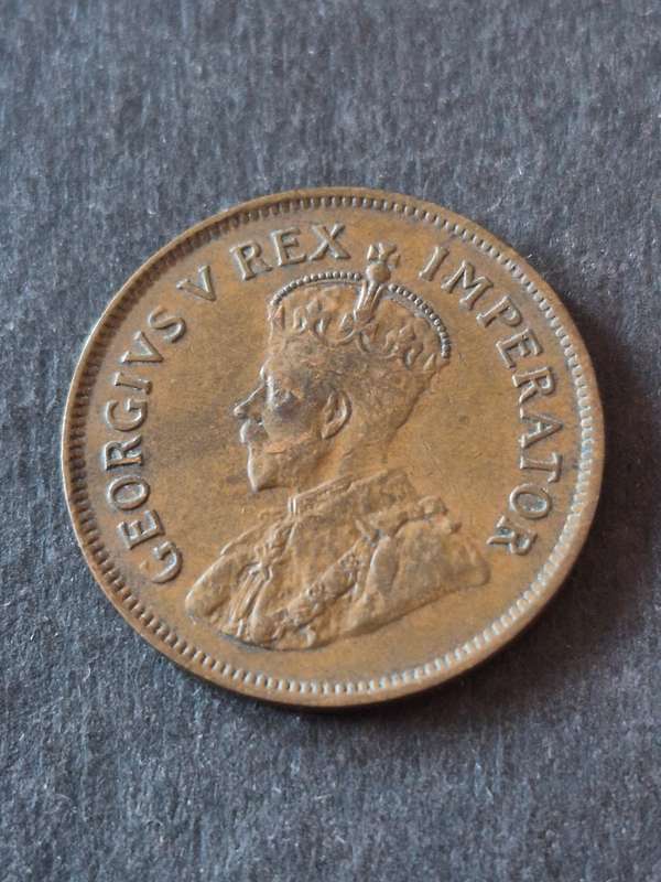 Union 1/2 Penny 1929 (very nice condition)