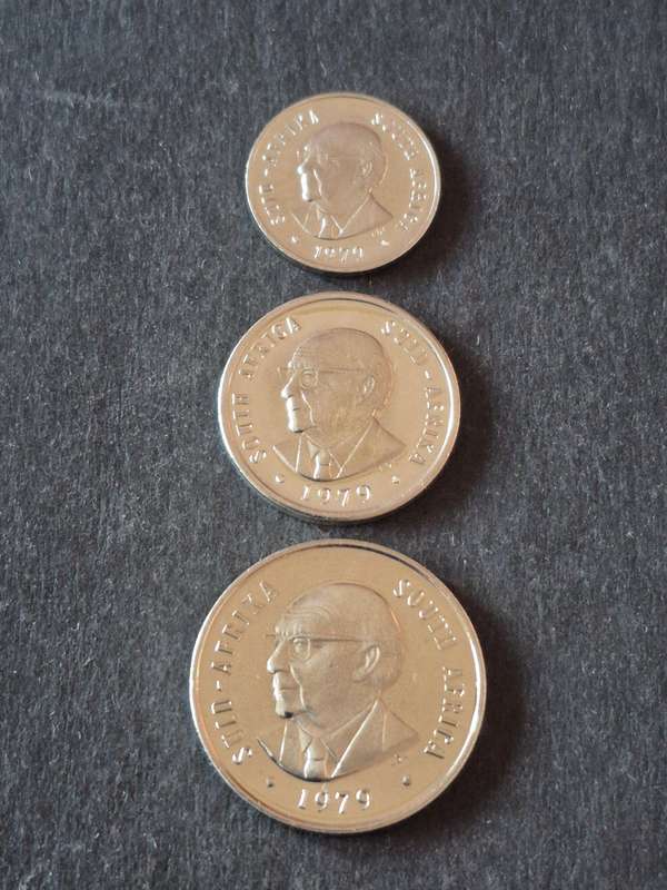 Republic 5/10/20 Cents 1979 Proof