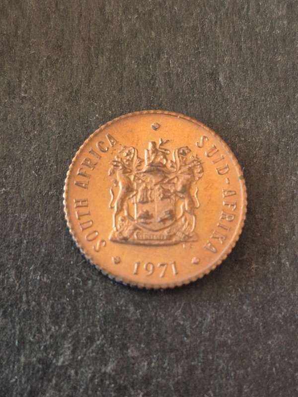 Republic 1/2 Cent 1971 UNC