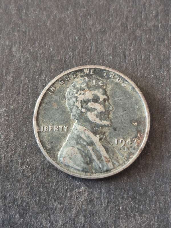 USA Steel One Cent 1943