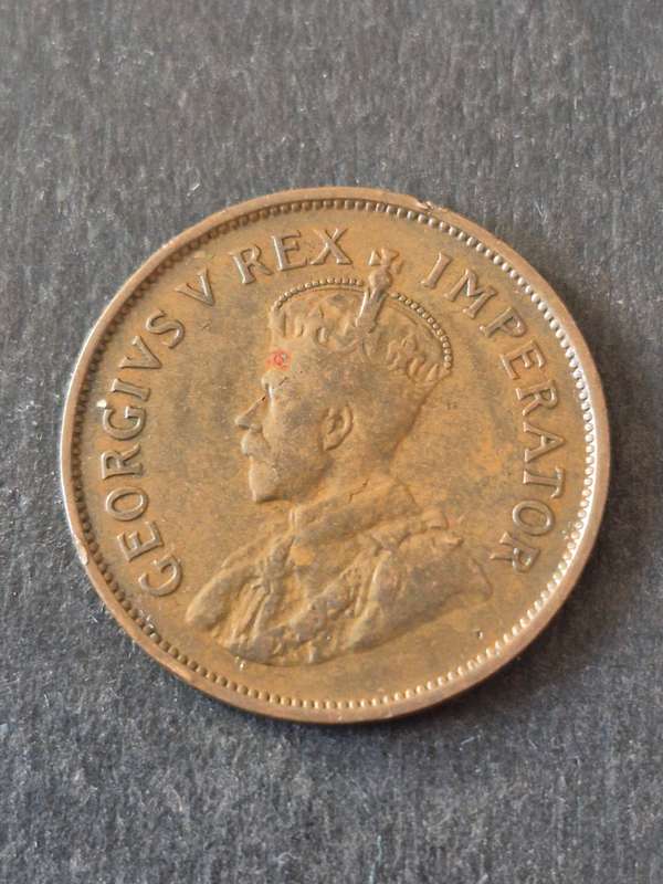 Union 1/2 Penny 1935