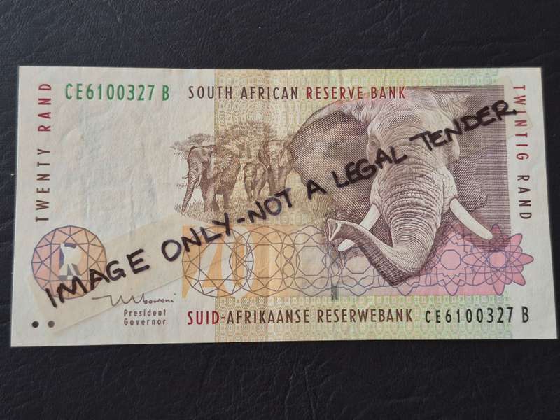 TT Mboweni R20 1st issue 1999