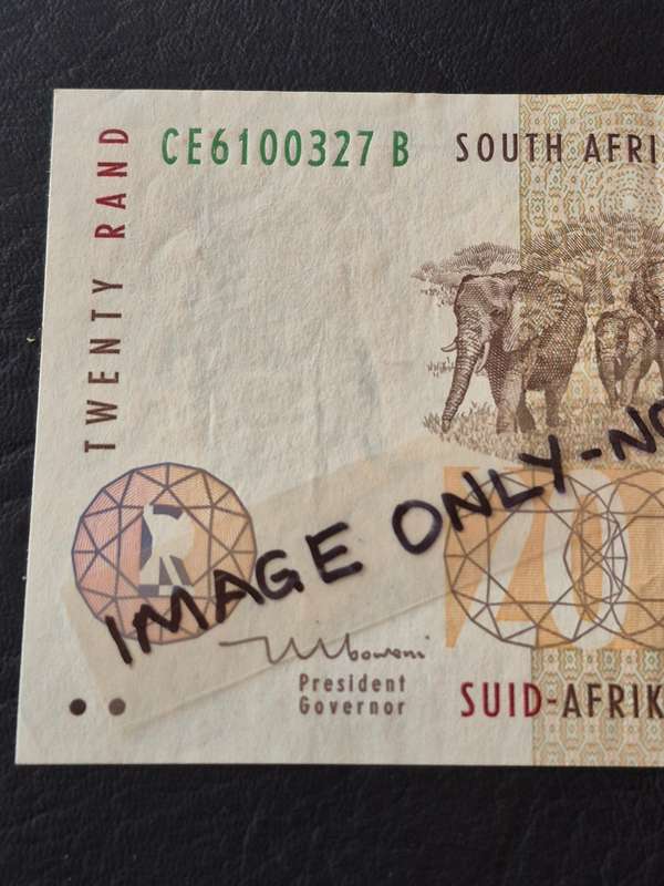 TT Mboweni R20 1st issue 1999