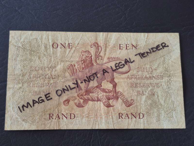 G Rissik One Rand 1st issue 1962