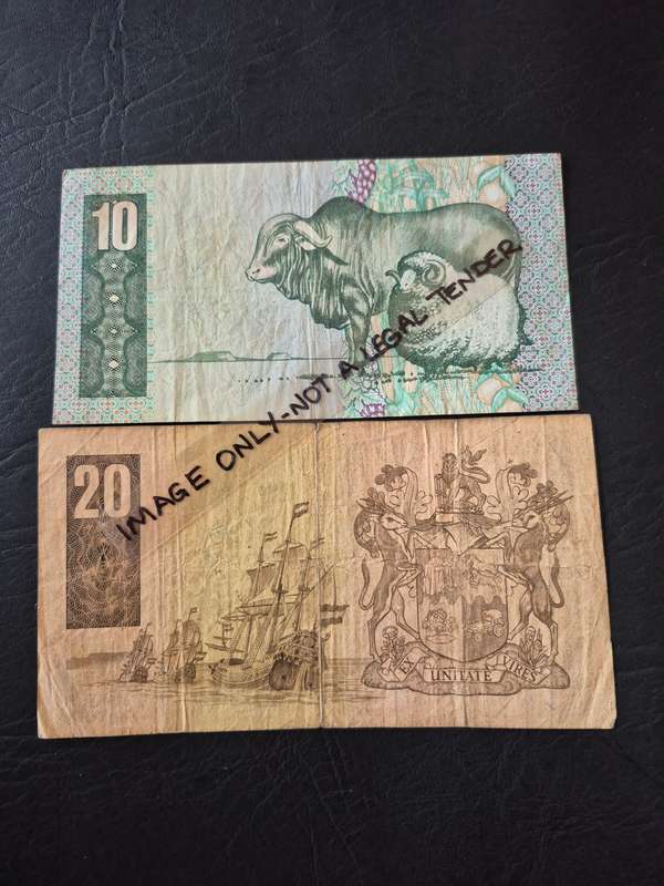 GPC de Kock Ten and Twenty Rand