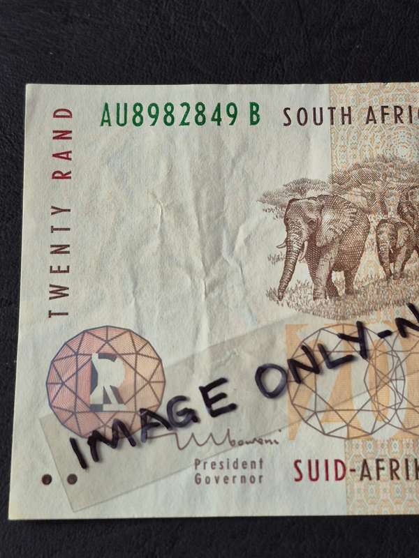 TT Mboweni Twenty Rand 1st issue 1999 (excellent condition)