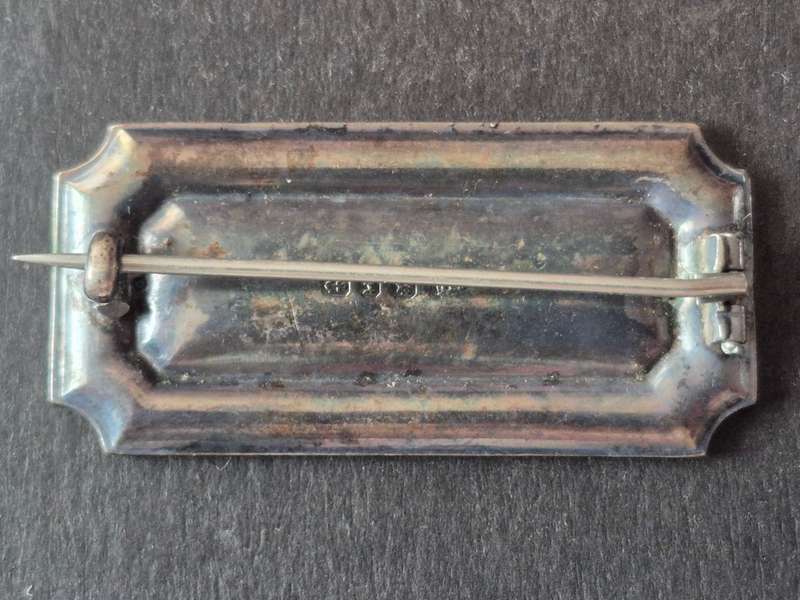Victorian Sterling Silver Brooch United Co-operative Baking Society Ltd 1897 8g