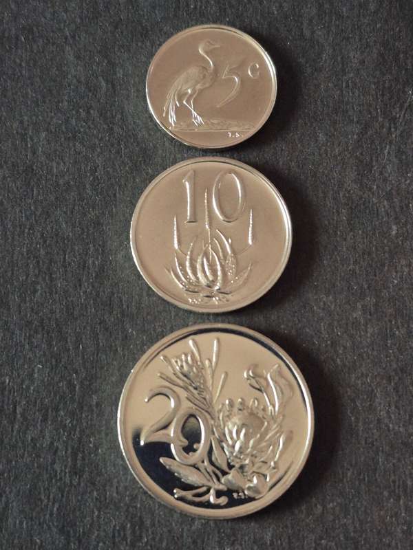 Republic 5/10/50 Cents 1975 Proof
