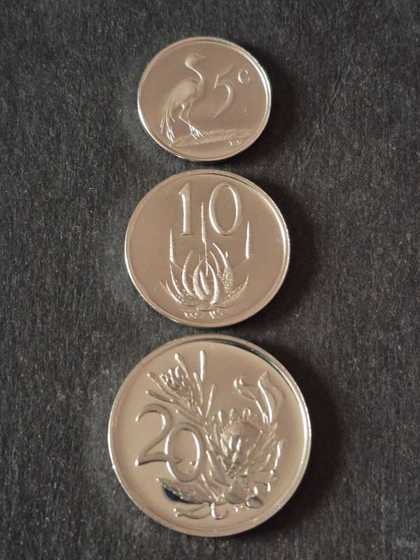 Republic 5/10/50 Cents 1977 Proof