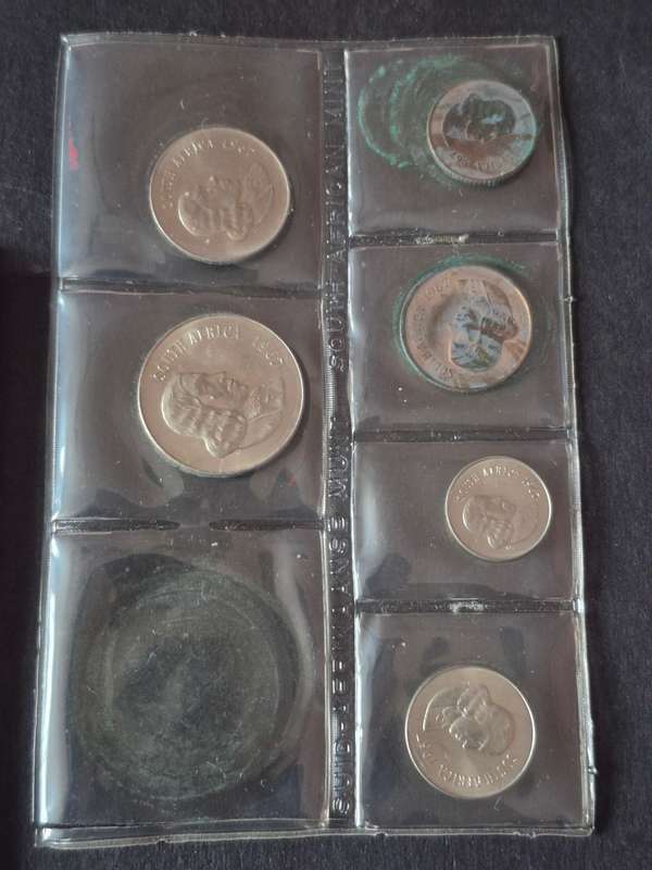SA Mint Pack 1967 (missing Silver One Rand)