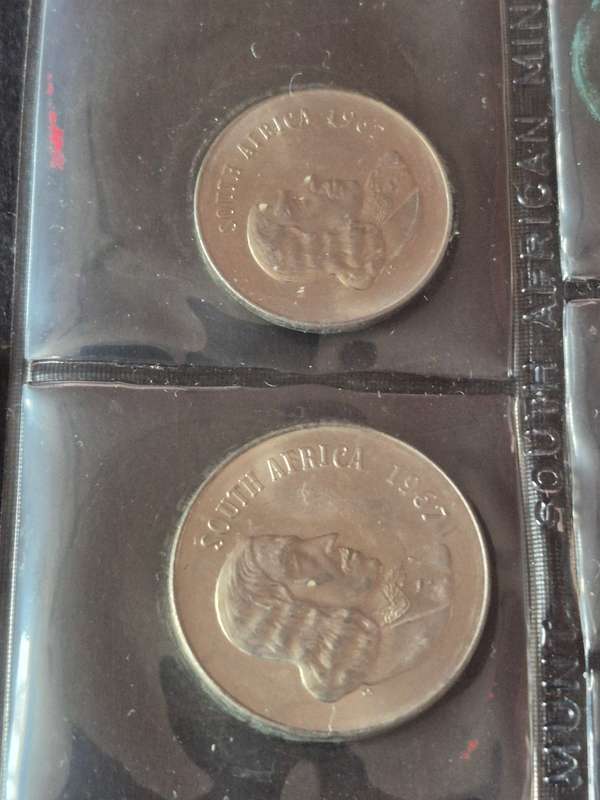 SA Mint Pack 1967 (missing Silver One Rand)