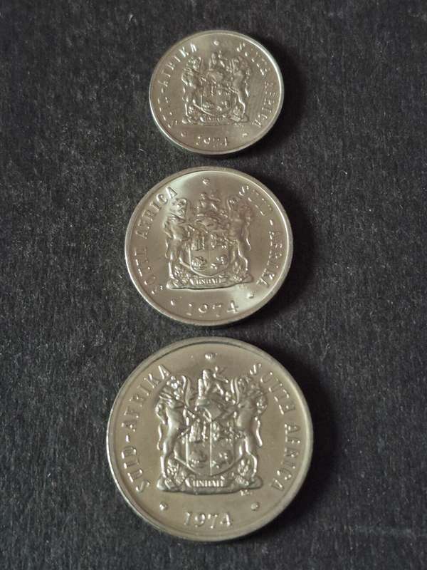 Republic 5/10/20 Cents 1974 UNC