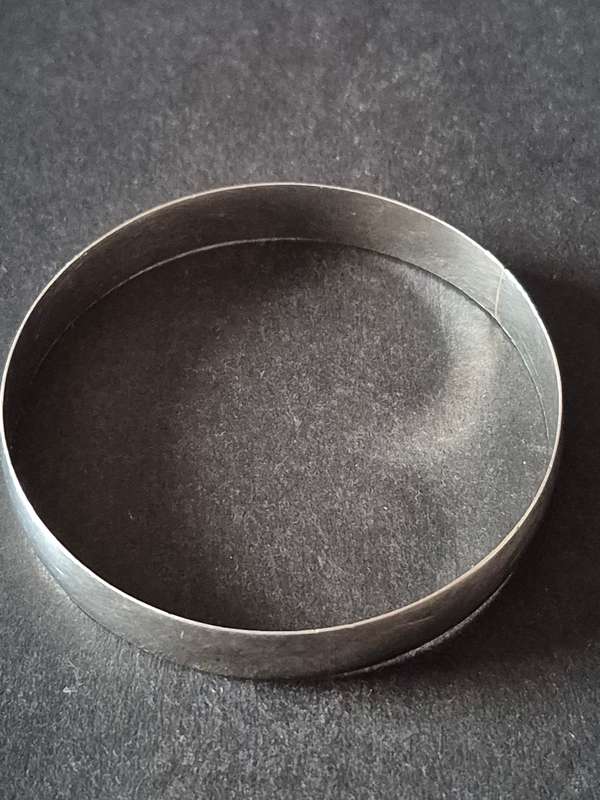 Vintage Sterling Silver Bangle stamp .925  23.1g